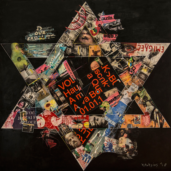 2019_King-Solomon-had-a-dream,150x150cm,mixed-media-on-canvas,2018