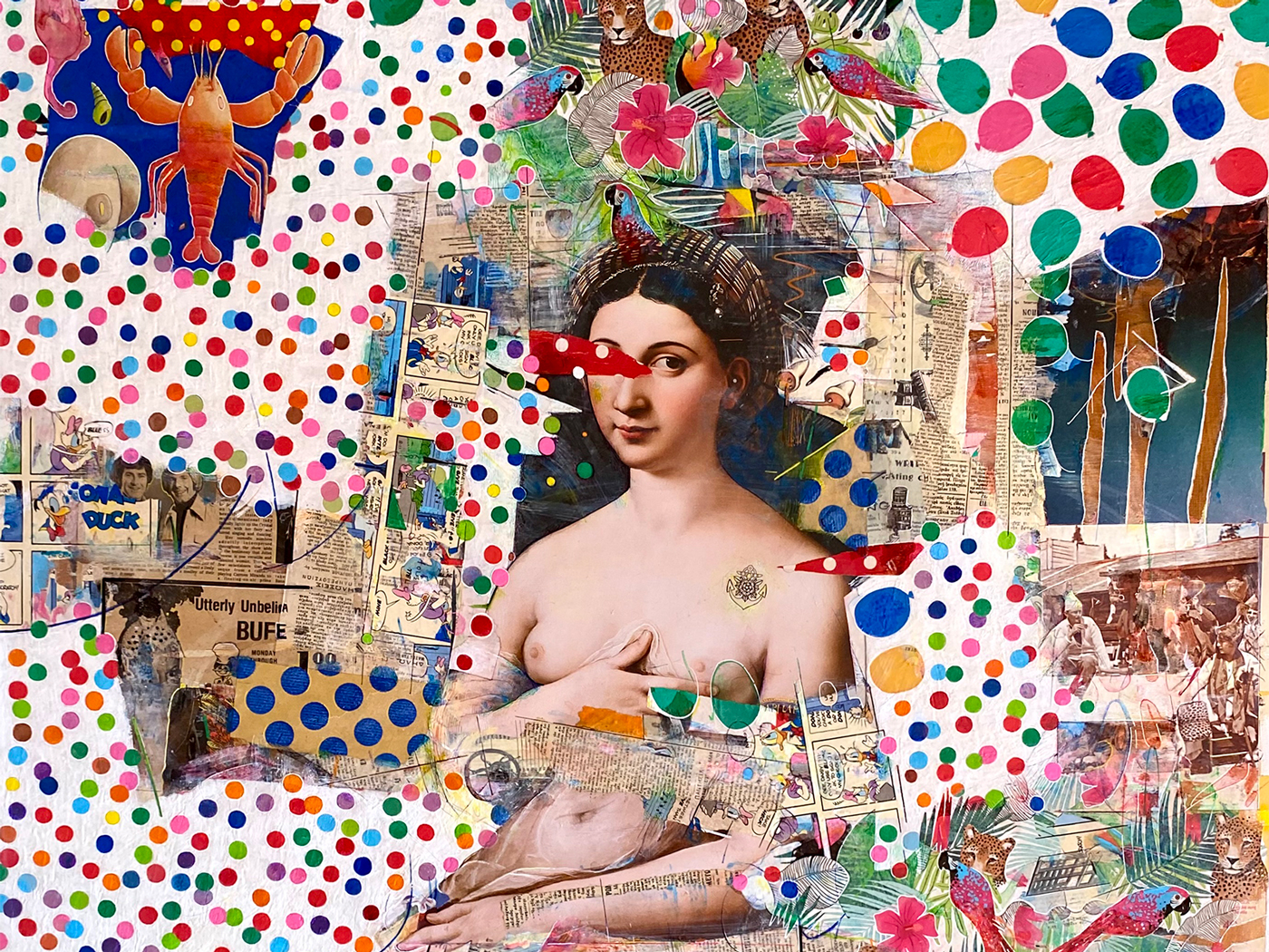 Sancta-Geometria1x1mpainting-and-collage-on-canvas2022-2